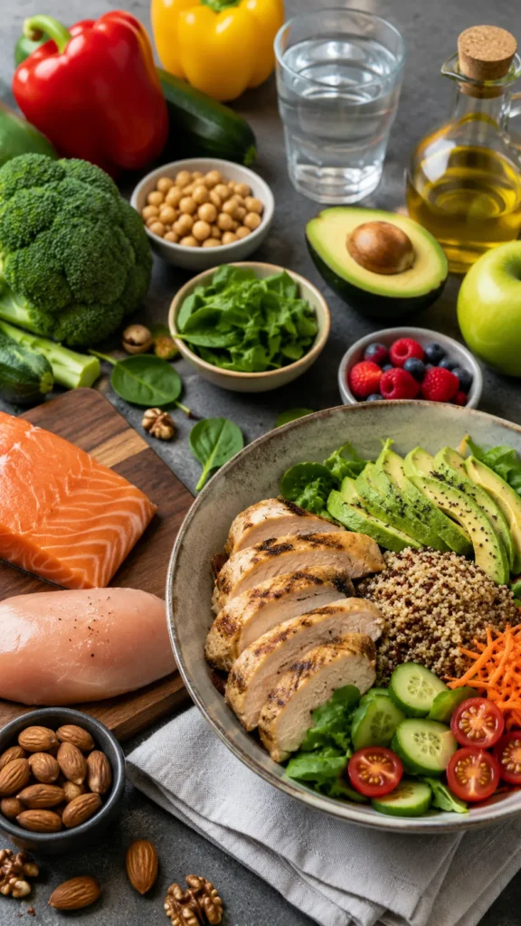 Healthy high-protein nutrition foods supporting belly fat reduction and sustainable weight loss in Oman