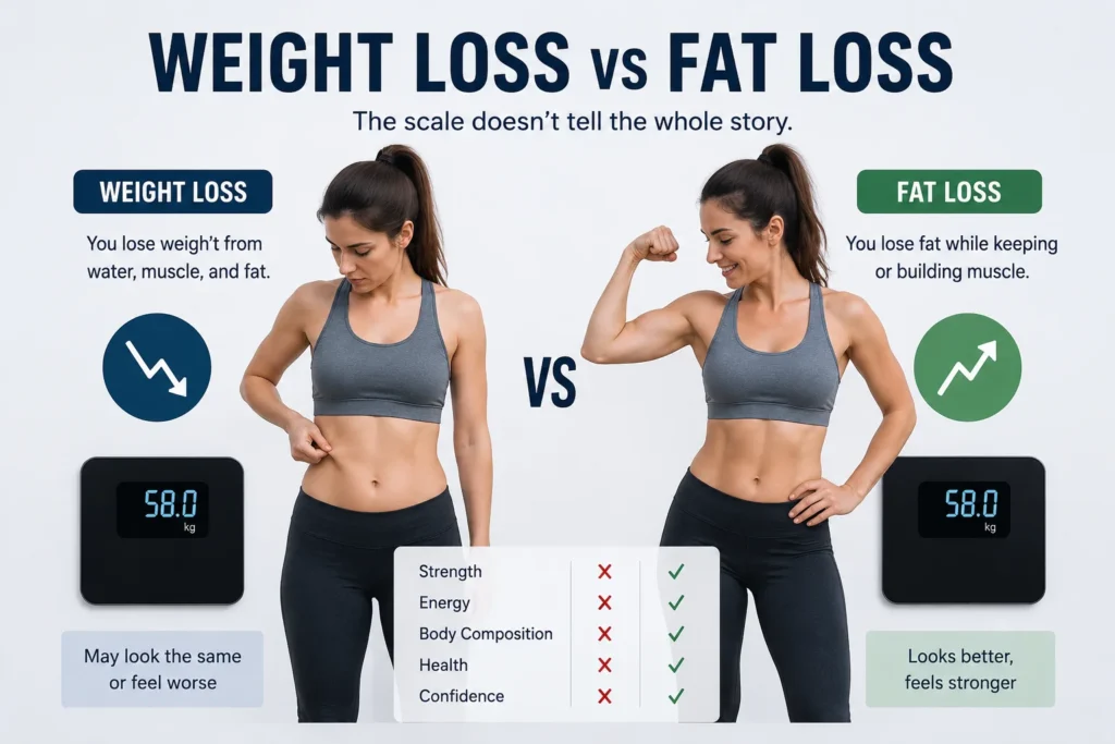 What Is the Difference Between Weight Loss and Fat Loss