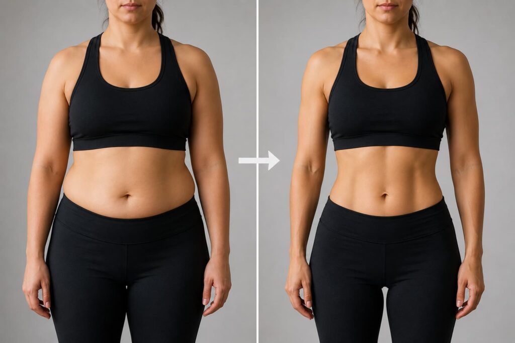 difference between weight loss and fat loss