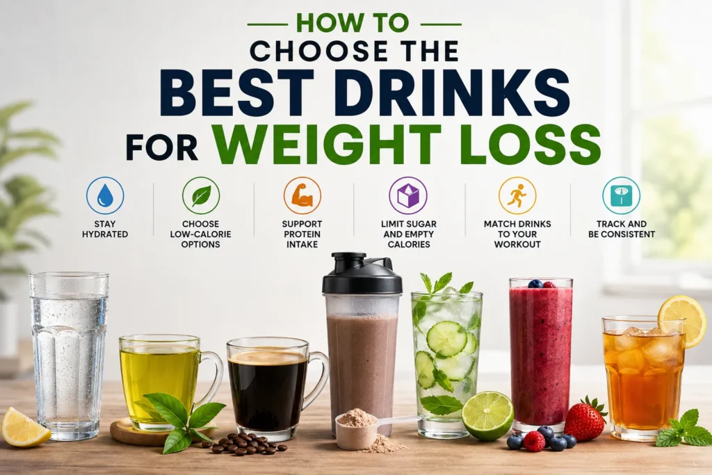 How to Choose the Best Drinks for Weight Loss