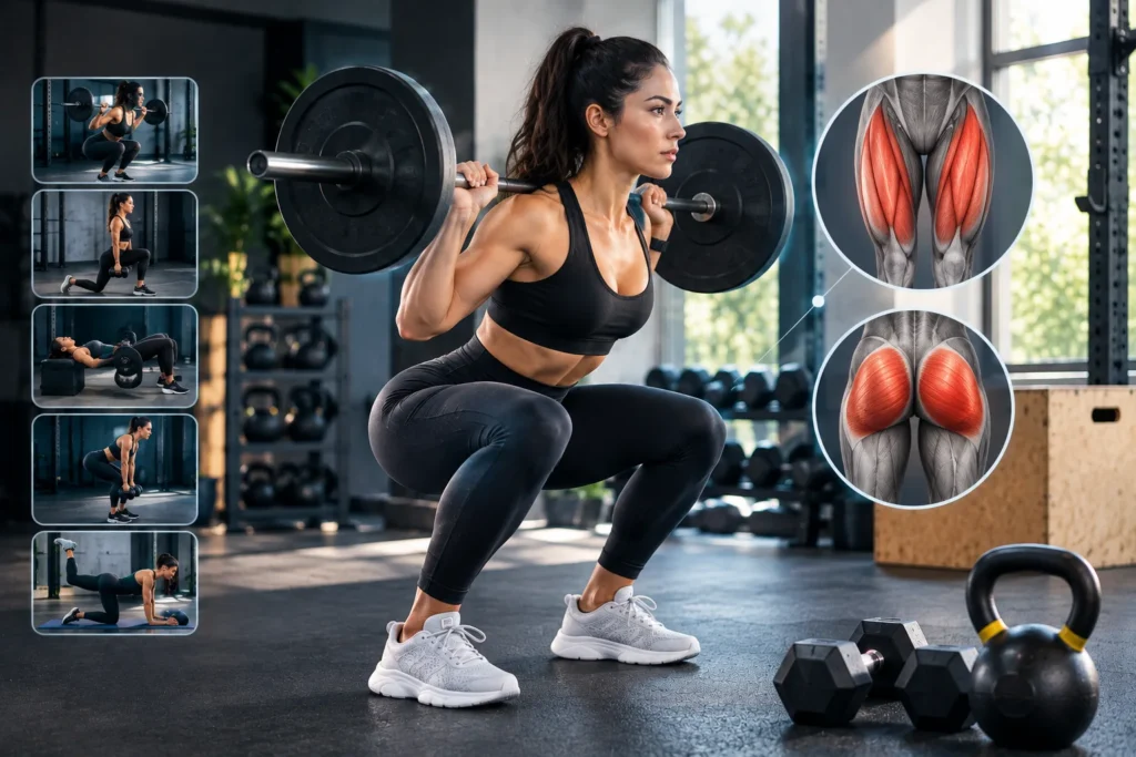 Best Exercises to Strengthen Legs and Glutes