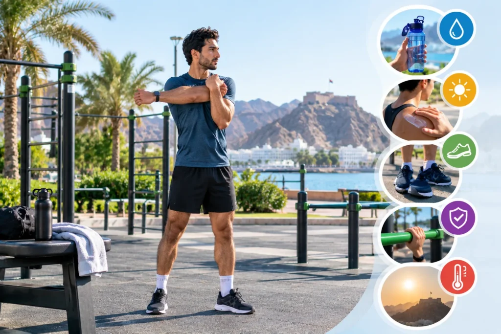 How Can You Stay Safe When Using Outdoor Gyms in Muscat?