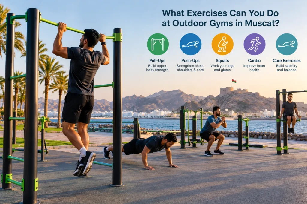 What Exercises Can You Do at Outdoor Gyms in Muscat?