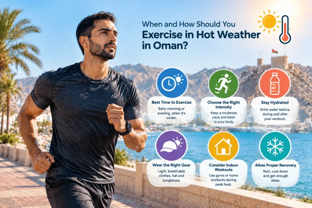 When and How Should You Exercise in Hot Weather in Oman