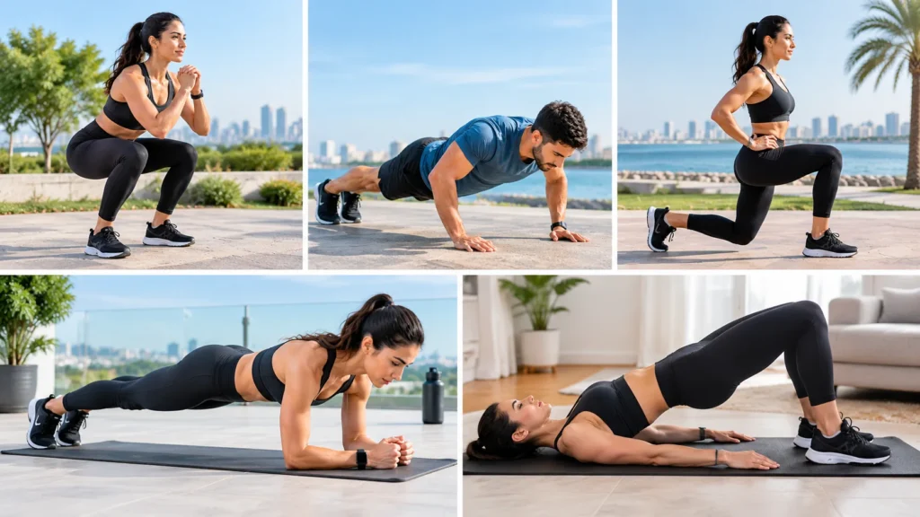 Which 5 Simple Exercises Can You Do Anywhere?