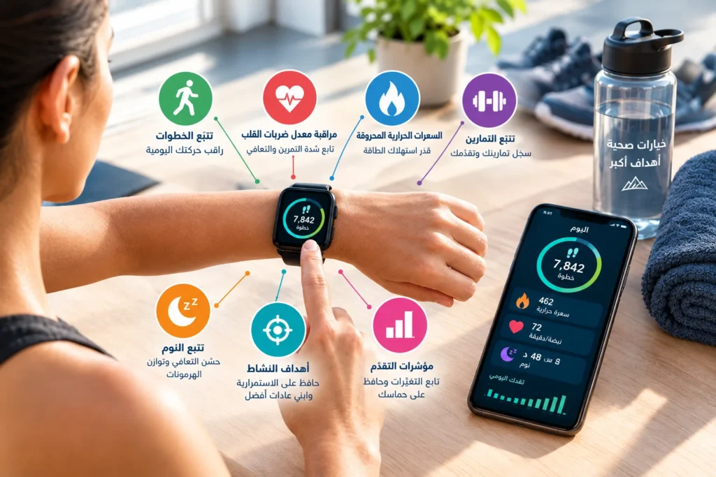 جهاز تتبع اللياقة لإنقاص الوزن