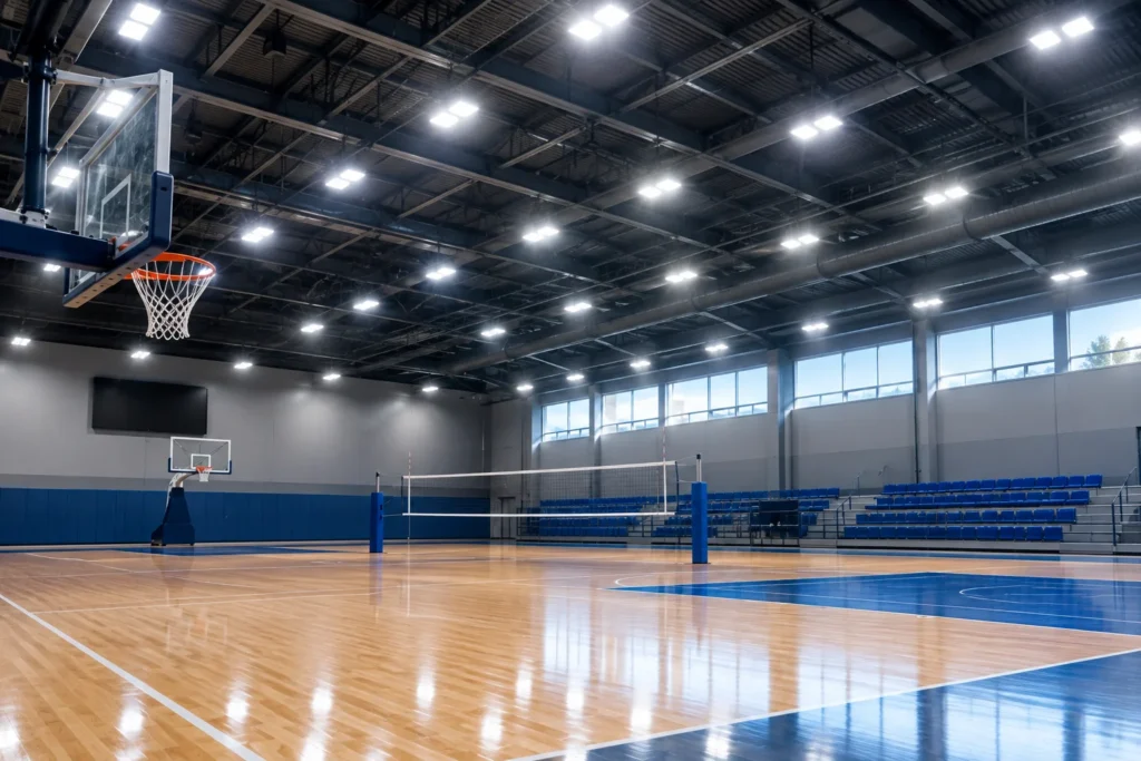 What Lighting Requirements Should Indoor Sports Facilities Meet?
